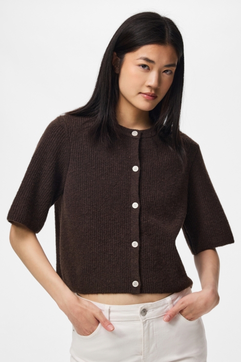 Pieces bruine dames vest | Model