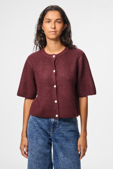 Pieces bordeaux dames vest | Model