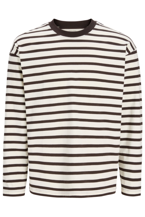 Jack & Jones bruine heren t-shirt | Vooraanzicht