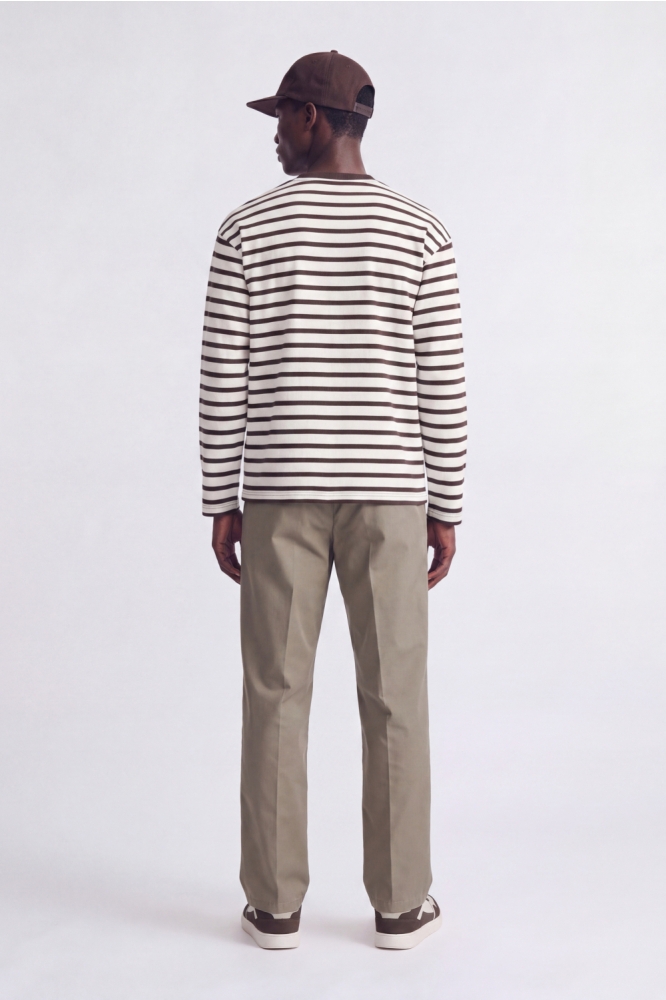 Jack & Jones bruine heren t-shirt | Model