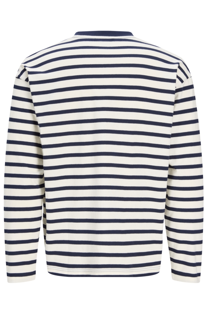 Jack & Jones blauwe heren t-shirt | Achteraanzicht