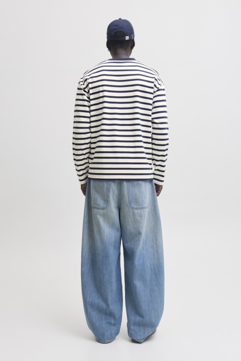 Jack & Jones blauwe heren t-shirt | Model