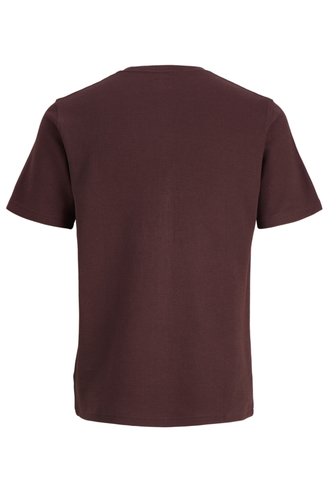 Jack & Jones bruine heren t-shirt | Achteraanzicht