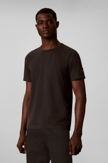 Calvin Klein T-shirt SS CLSC SUEDED JERSEY LV04RJ206G 8MN PIRATE BLACK