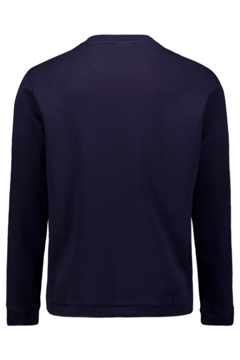 NO-EXCESS blauwe heren sweater | Achteraanzicht