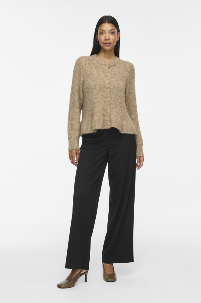 Vila beige dames vest | Model