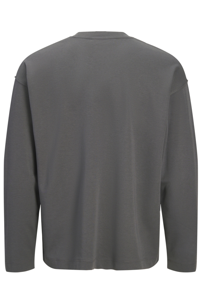 Jack & Jones grijze heren t-shirt | Achteraanzicht