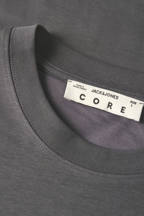 Jack & Jones grijze heren t-shirt | Kleurstaal