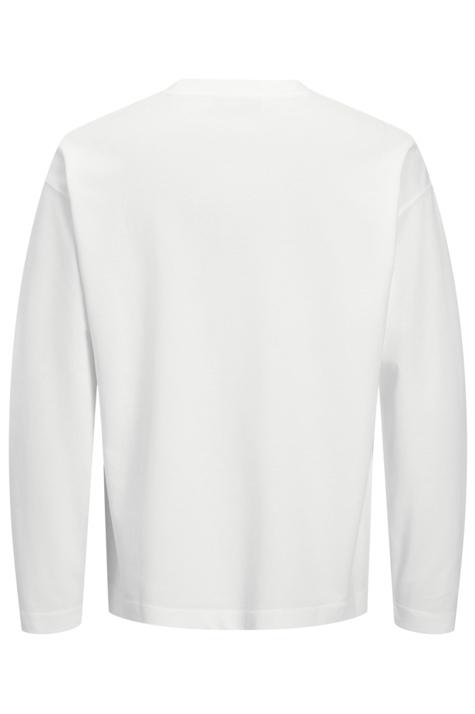 Jack & Jones witte heren t-shirt | Achteraanzicht