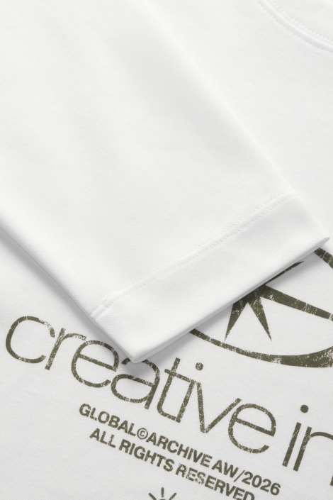 Jack & Jones witte heren t-shirt | Close up