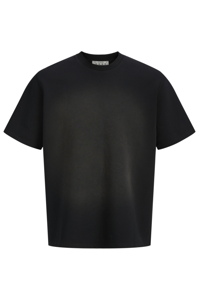 Jack & Jones zwarte heren t-shirt | Vooraanzicht