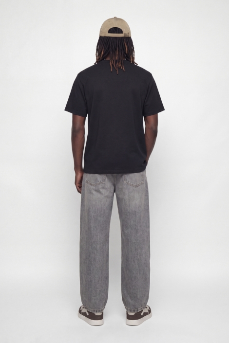 Jack & Jones zwarte heren t-shirt | Model
