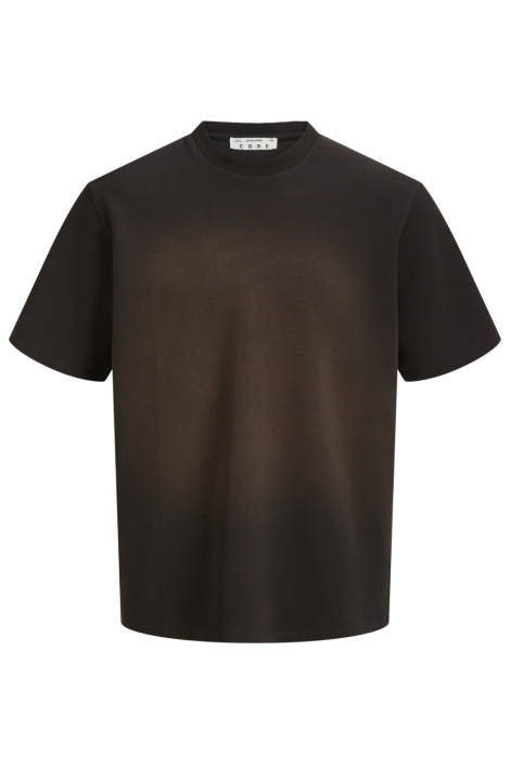 Jack & Jones bruine heren t-shirt | Vooraanzicht