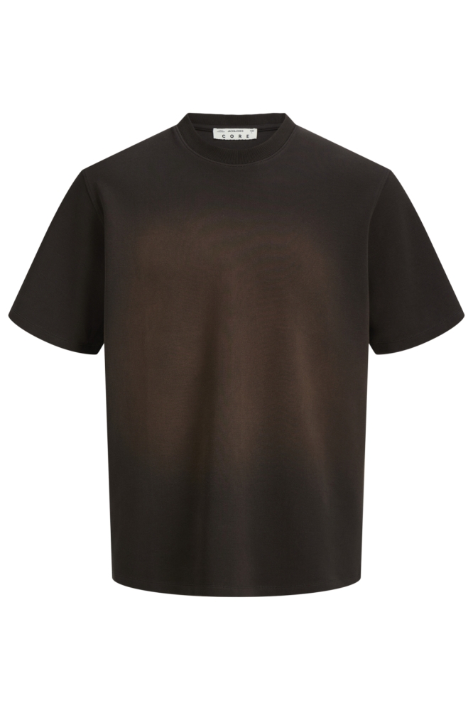 Jack & Jones bruine heren t-shirt | Vooraanzicht