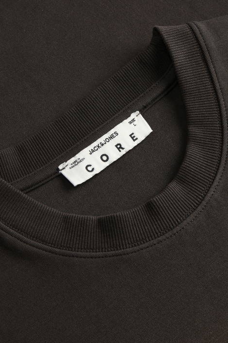 Jack & Jones bruine heren t-shirt | Close up