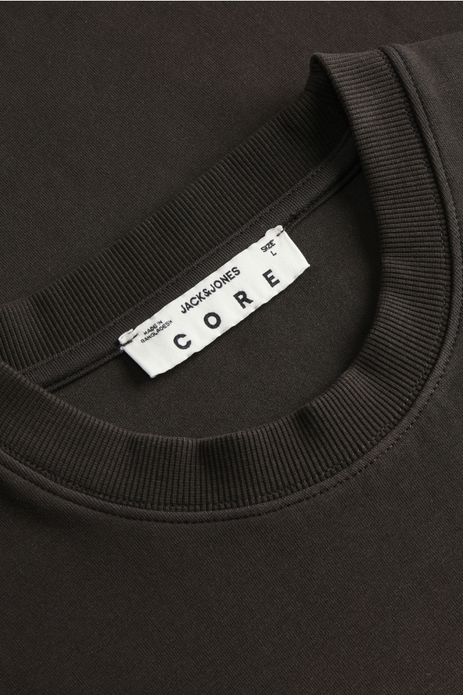 Jack & Jones bruine heren t-shirt | Close up