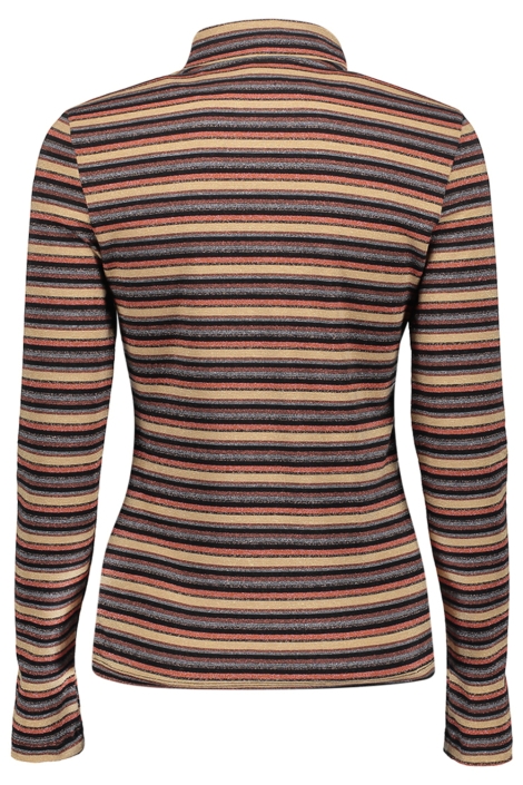 Geisha zand dames t-shirt | Achteraanzicht