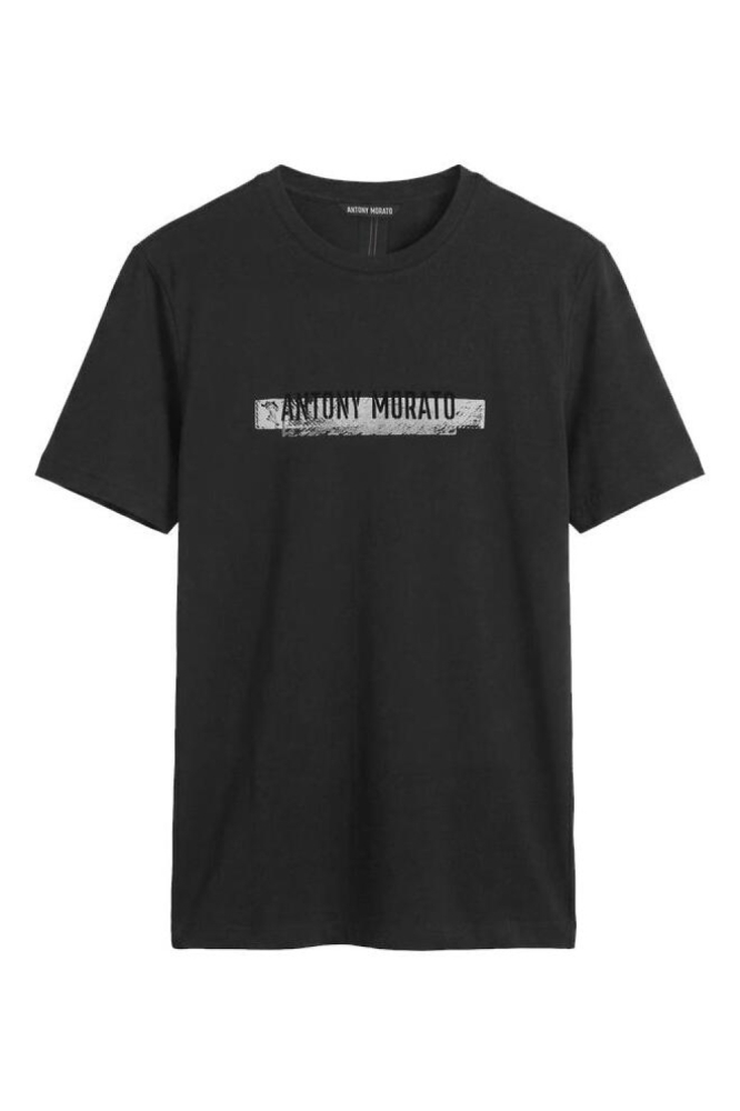 Antony Morato zwarte heren t-shirt | Vooraanzicht