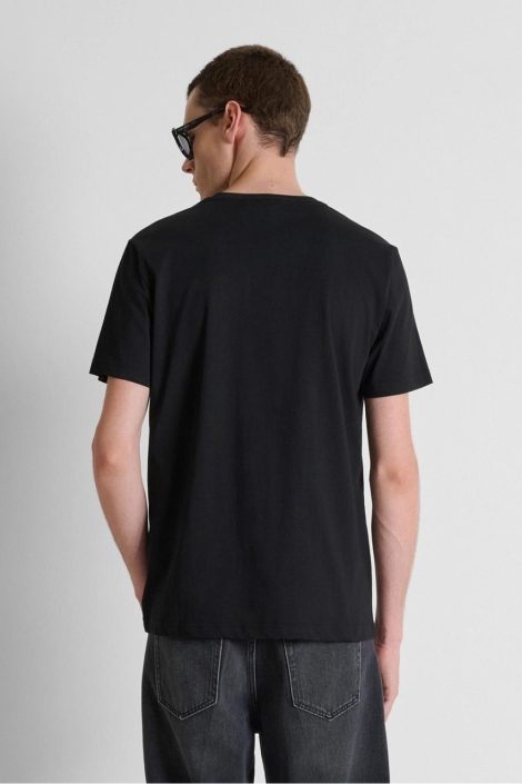 Antony Morato zwarte heren t-shirt | Model achteraanzicht
