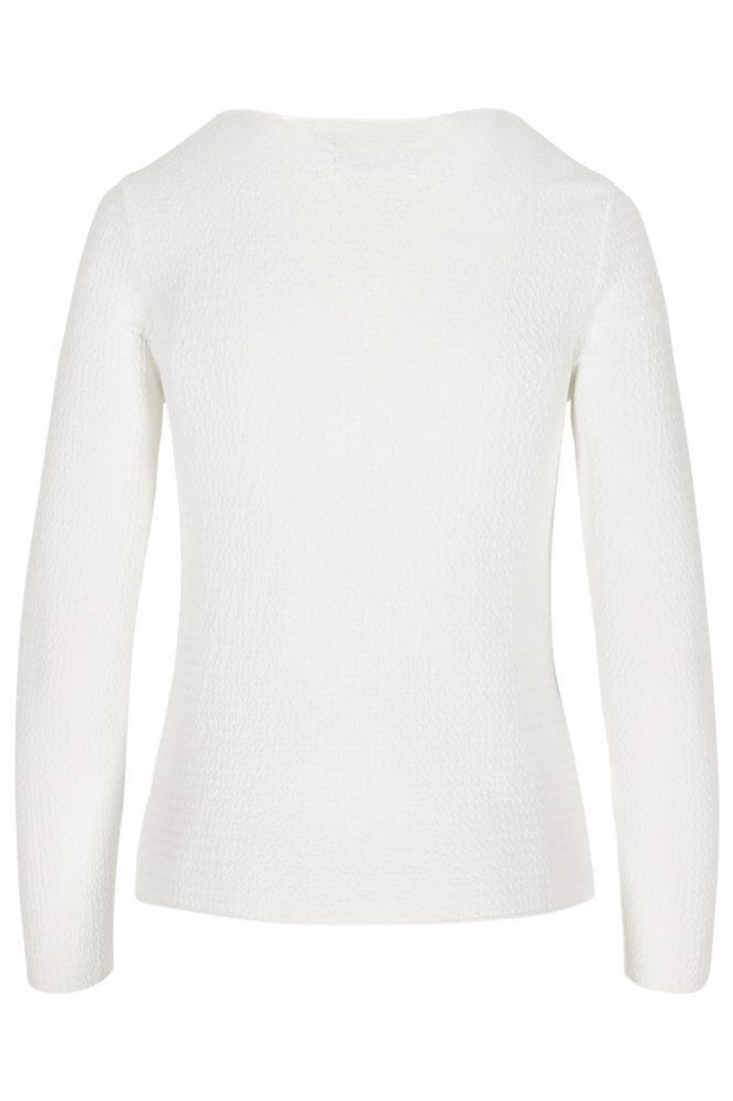 LolaLiza witte dames t-shirt | Achteraanzicht