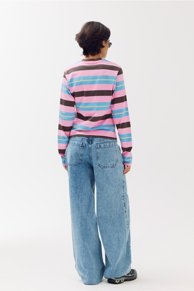 Harper & Yve multi color dames t-shirt | Model