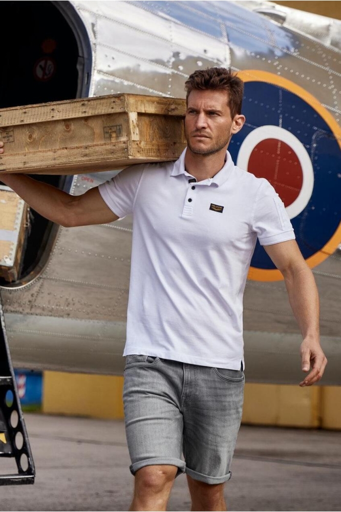 PME legend witte heren polo | Sfeerbeeld, In situatie
