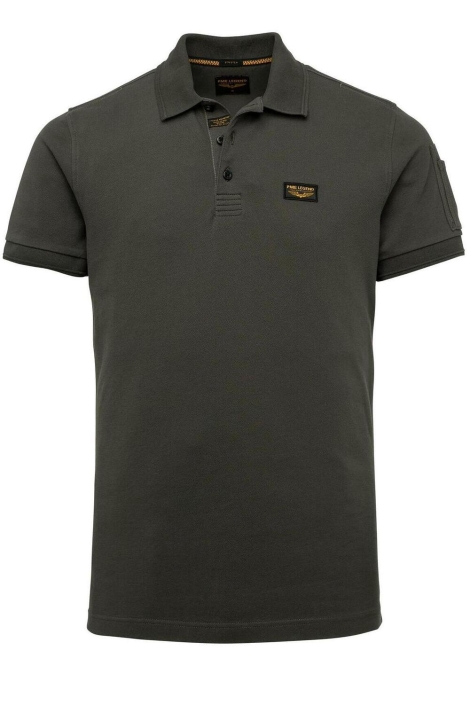 PME legend groene heren polo | Vooraanzicht