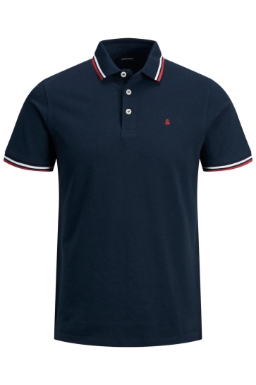 Jack & Jones JJEPAULOS POLO SS NOOS 12136668 Navy Blazer/SLIM FIT
