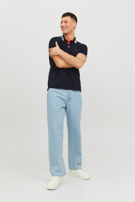 Jack & Jones blauwe heren polo | Model