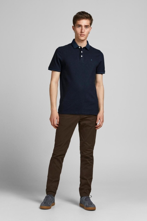 Jack & Jones blauwe heren polo | Model