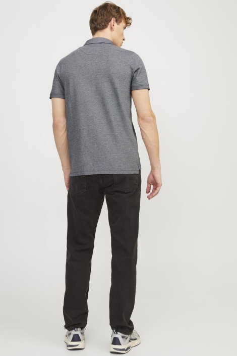 Jack & Jones grijze heren polo | Model