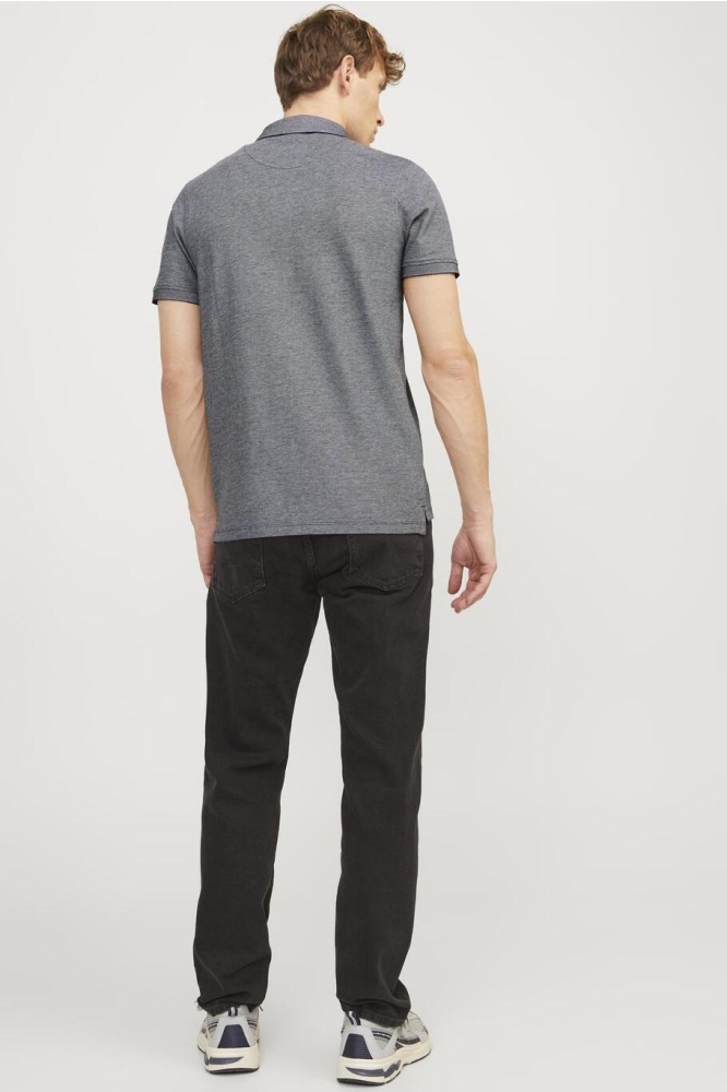 Jack & Jones grijze heren polo | Model