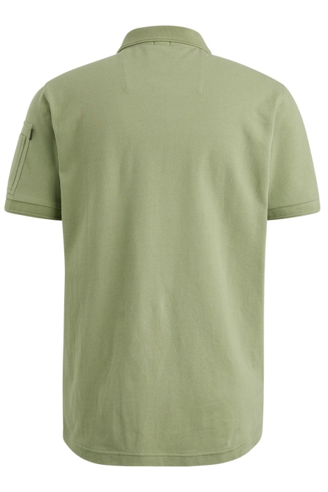 PME legend groene heren polo | Achteraanzicht