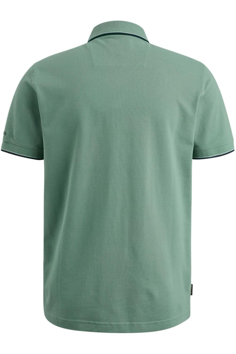 PME legend groene heren polo | Achteraanzicht