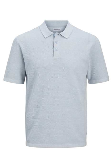 Jack & Jones blauwe heren polo | Vooraanzicht
