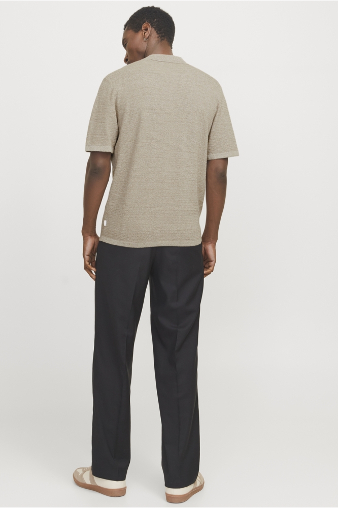 Jack & Jones beige heren polo | Model