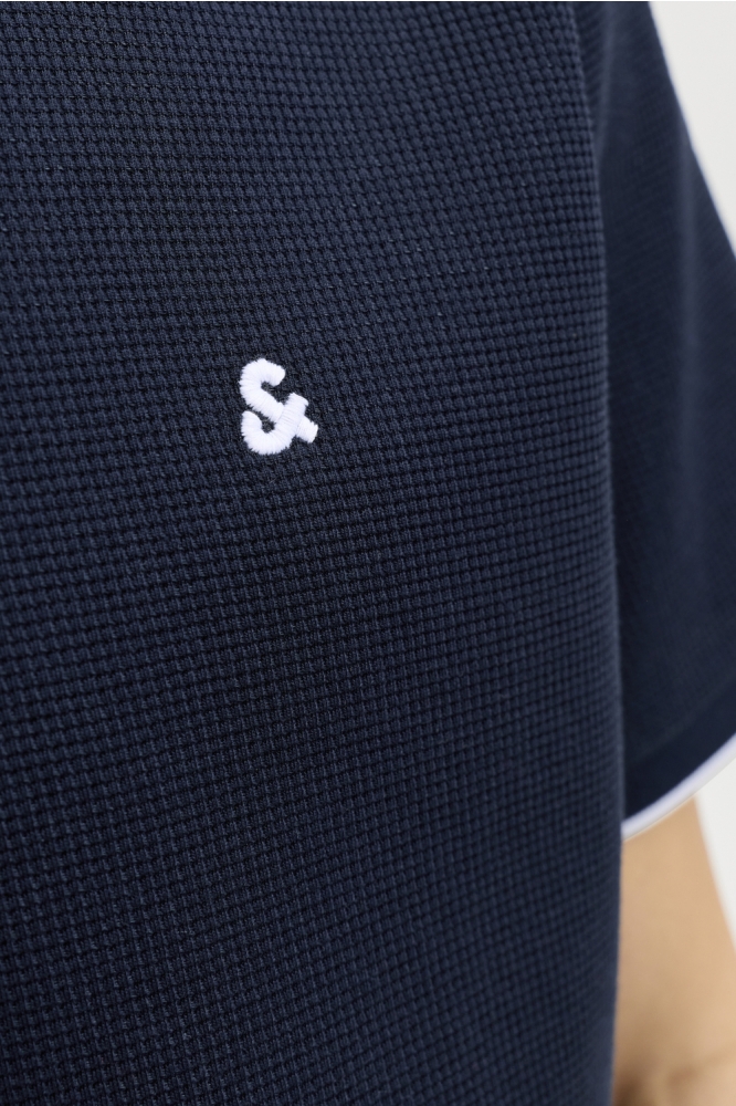Jack & Jones blauwe heren polo | Kleurstaal