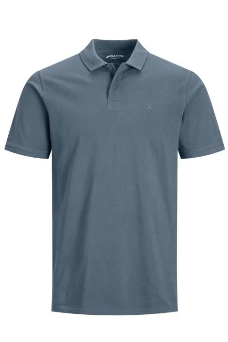 Jack & Jones blauwe heren polo | Vooraanzicht