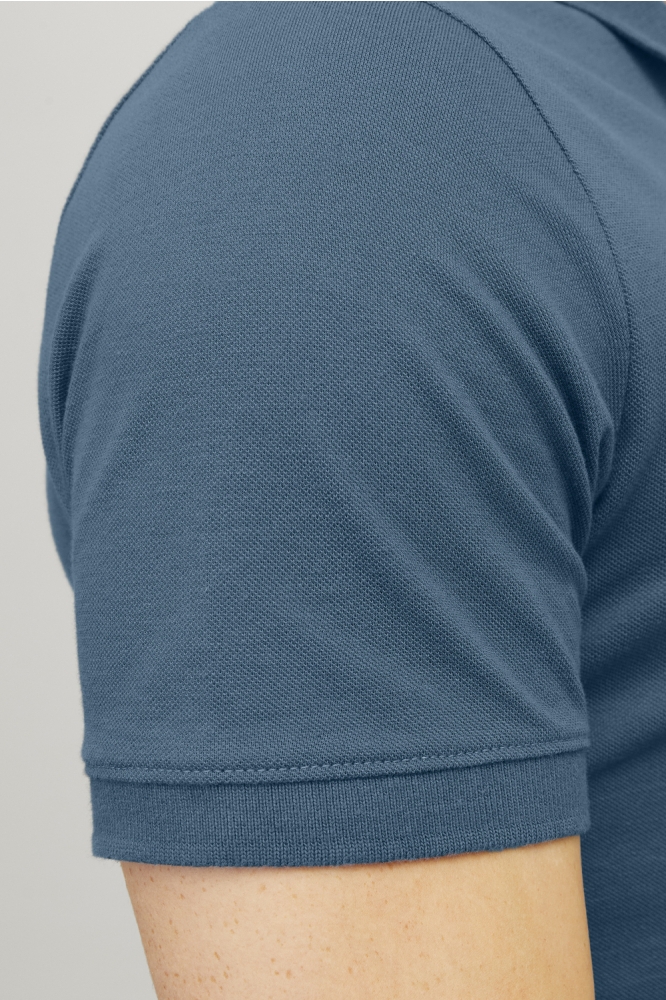 Jack & Jones blauwe heren polo | Kleurstaal