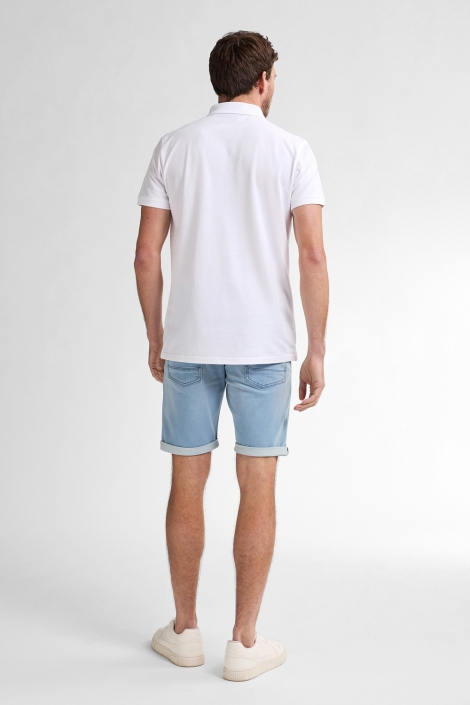 Petrol Industries witte heren polo | Model