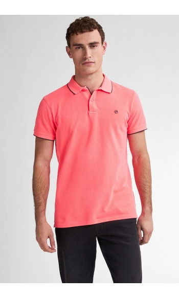 KLASSIEKE POLO WAVE M ROS POL003 3099 FIERY CORAL
