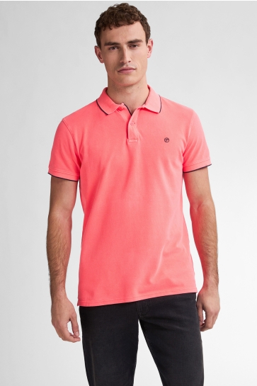 Petrol Industries Polo KLASSIEKE POLO WAVE M ROS POL003 3099 FIERY CORAL