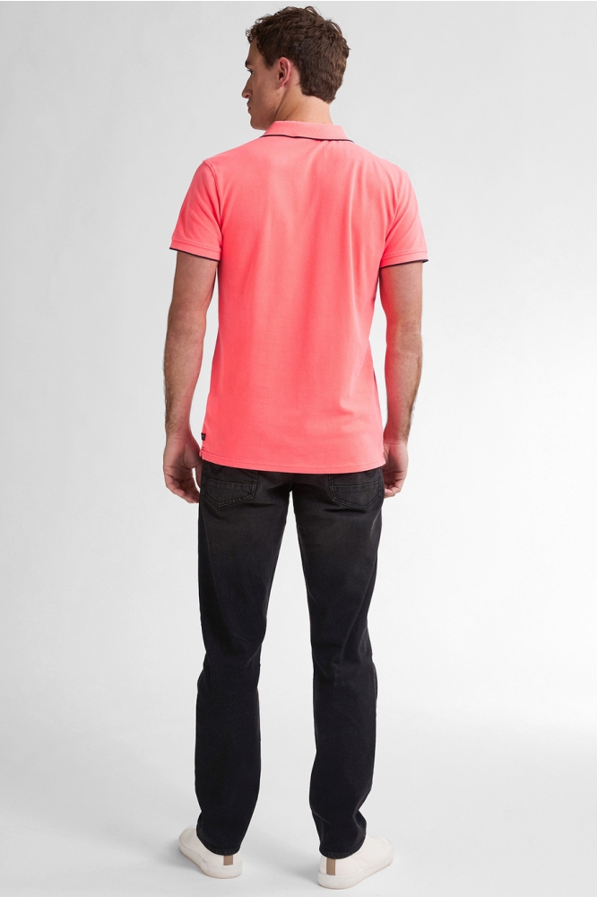 Petrol Industries oranje heren polo | Model