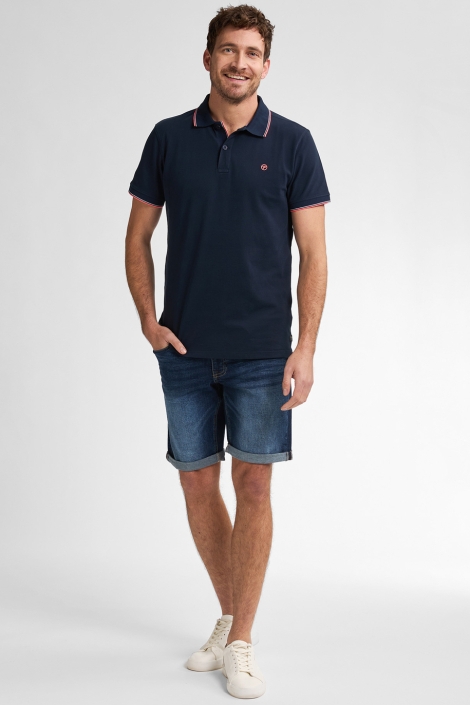 Petrol Industries blauwe heren polo | Model