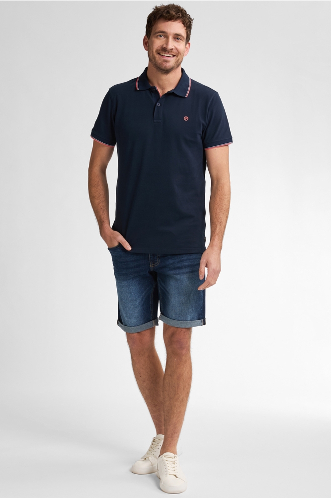 Petrol Industries blauwe heren polo | Model