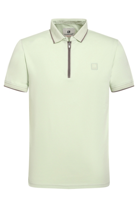 Gabbiano groene heren polo | Vooraanzicht
