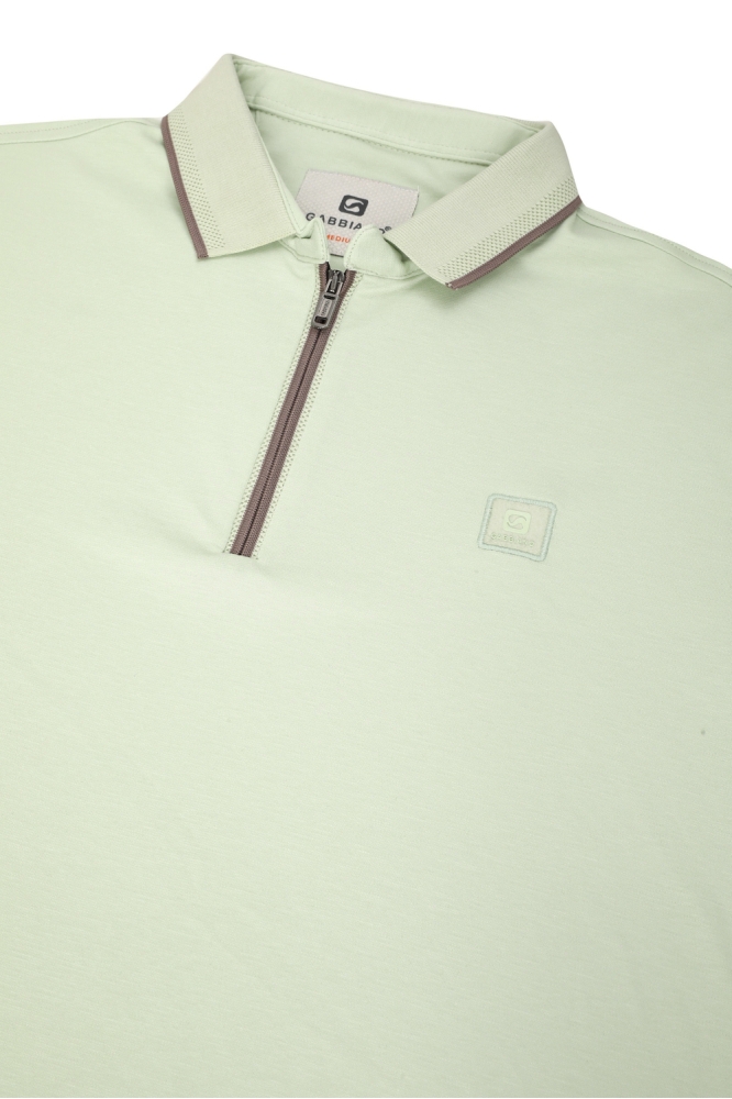 Gabbiano groene heren polo | Kleurstaal