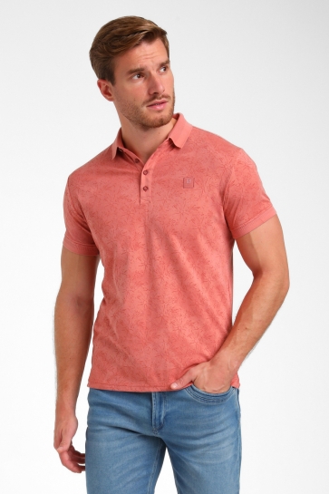 Gabbiano KATOENEN POLO 235921 SUNSET RED