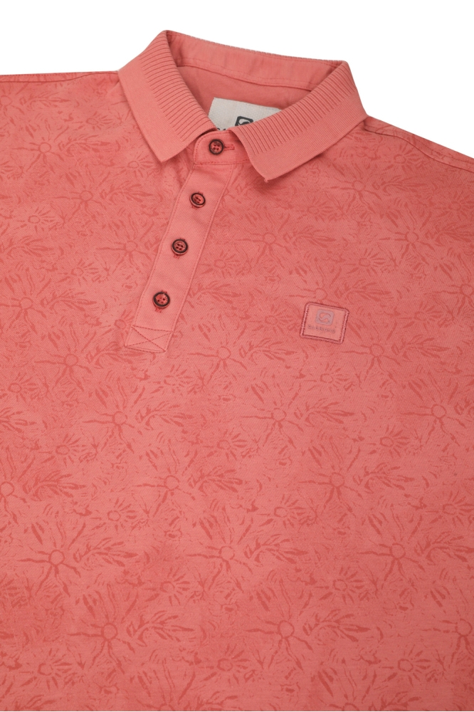 Gabbiano oranje heren polo | Kleurstaal