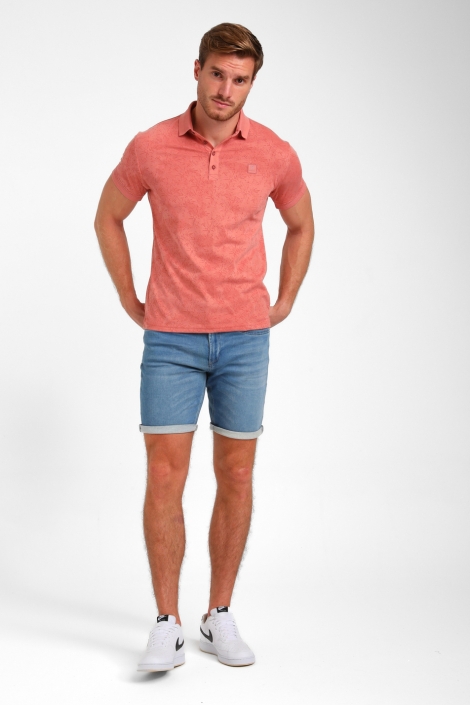 Gabbiano oranje heren polo | Model